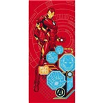 Toalha de Banho Felpuda Avengers Homem de Ferro - Lepper
