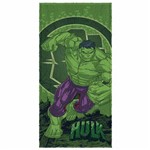 Toalha de Banho Infantil Avengers Hulk Felpuda