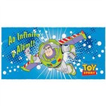 Toalha de Banho Infantil Toy Story Buzz Fly Felpuda