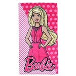 Toalha de Banho Velour - Barbie - Döhler