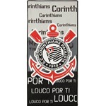 Toalha de Praia Corttex Times Corinthians