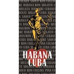 Toalha de Praia Habana Cuba Giraldilla - 76 X 152cm