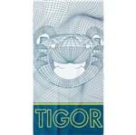 Toalha de Praia Tigor T. Tigre Azul Menino - Tam. U