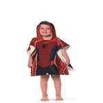 Toalha Poncho Infantil com Capuz Personagem Homem Aranha - Lepper