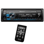 Toca Rádio Automotivo Pioneer MVH-S31BT com Bluetooth/USB/Auxiliar - Preto