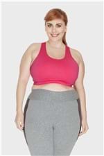 Top Fitness Liso Plus Size Pink-48