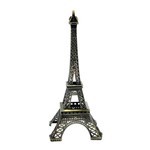 Torre Eiffel Decorativa Paris 18 Centimetros em Metal