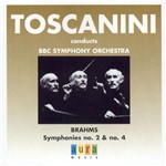 Toscanini Conducts Brahms Symphonies No. 2 e 4 BBC Orchestra (Importado)