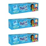 Tralálá Bubble Gum Creme Dental Infantil C/ Flúor 50g (kit C/03)