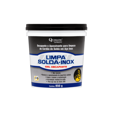 Tratador de Superfície Limpa-Solda-Inox Gel - 850g - Tapmatic