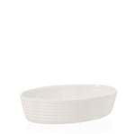 Travessa Mini Jomafe Gourmet Oval Cerâmica Branco 15CM - 32712