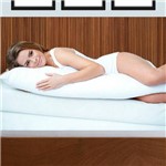 Travesseiro de Corpo Belly Confort 46x140 Casa Dona