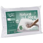 Travesseiro Natural Latex Alto Capa Branca - Duoflex