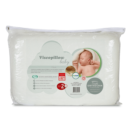 Travesseiro Viscopillow Baby Baby (32X47X6)