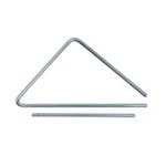 Triângulo Torelli Cromado Tl 601 - 30 Cm