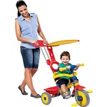 Triciclo de Bebê Passeio Velobaby Brinquedos Bandeirante