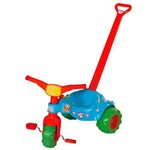 Triciclo Infantil Tico Tico Palhacito 2372 Magic Toys com Haste