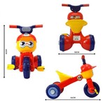 Triciclo Infantil Velotrol Patrulha - Mc5021-vermelho