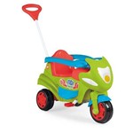 Triciclo Moto Infantil Max 2 em 1 com Buzina Verde Calesita