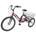 Triciclo Pedal Twice Vermelho Aro 26 - Dream Bike