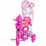 Triciclo Rosa com Capota Belfix 910700 910700