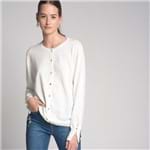 Tricot Cardigan Off White - G