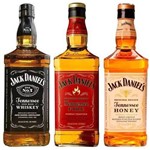 Trio Jack Daniels - N7 - Honey - Fire