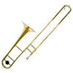 Trombone de Vara Benson Btbt-1L Laqueado Dourado em Bb