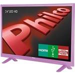 TV LED 24" PHILCO PH24E30DR HD com Conversor Digital 2 HDMI 1 USB 60Hz