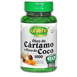 Unilife Oleo de Cartamo e Coco 1000 120 Caps
