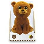Urso de Pelúcia 17cm - Marrom - Unik Toys