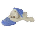 Urso de Pelúcia Dorminhoco Médio - Azul