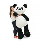Urso de Pelúcia Panda Grande Gigante Macio 120cm 1,2 Metros