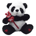 Urso Panda I Love You 27 Cm
