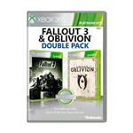 Usado: Jogo Fallout 3 + Oblivion - Xbox 360