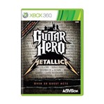 Usado: Jogo Guitar Hero: Metallica - Xbox 360