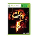 Usado: Jogo Resident Evil 5 - Xbox 360