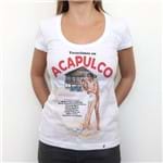 Vacaciones En Acapulco - Camiseta Clássica Feminina