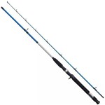 Vara Pesca Carretilha Shimano Cruzar 1,80m 8-16 Lbs 2 Partes Azul