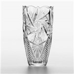 Vaso Bojudo Pinwheel Luxo 20cm Cristal - 5791