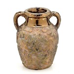 Vaso com Alca de Ceramica Bronze Bello 20cm Espressione