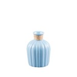 Vaso de Cerâmica Celo Azul 15 Cm