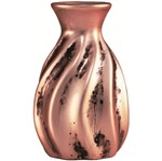 Vaso de Cerâmica Cobre Roar 7012 Mart