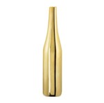 Vaso de Cerâmica Dourado Champagne Bottle 8665 Mart