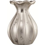 Vaso de Cerâmica Prata Ceno 7005 Mart