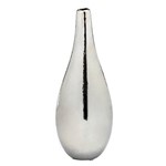 Vaso de Ceramica Prata Like 25cm Espressione