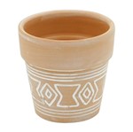 Vaso de Cerâmica Terracota Aztec Urban