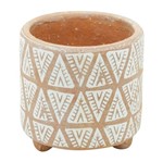 Vaso de Cerâmica Terracota Indian Grande Urban