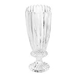 Vaso de Cristal com Pé Transparente - Wolff Geneva 36,5cm