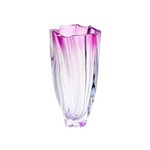 Vaso de Cristal Ecológico Neptun Ametista 12x30,5cm